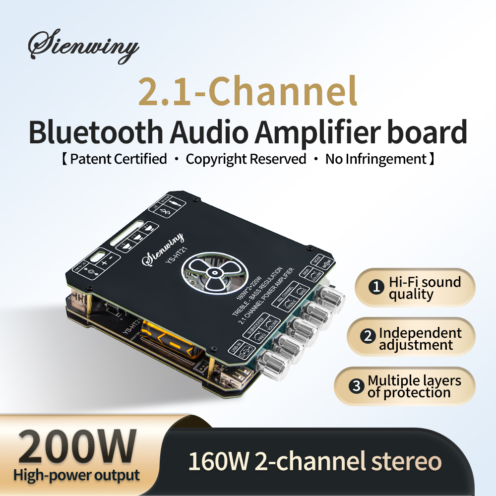 Home Cinema Bluetooth 5.1 - YS-HT21 블루투스 5.1 오디오 앰프 보드