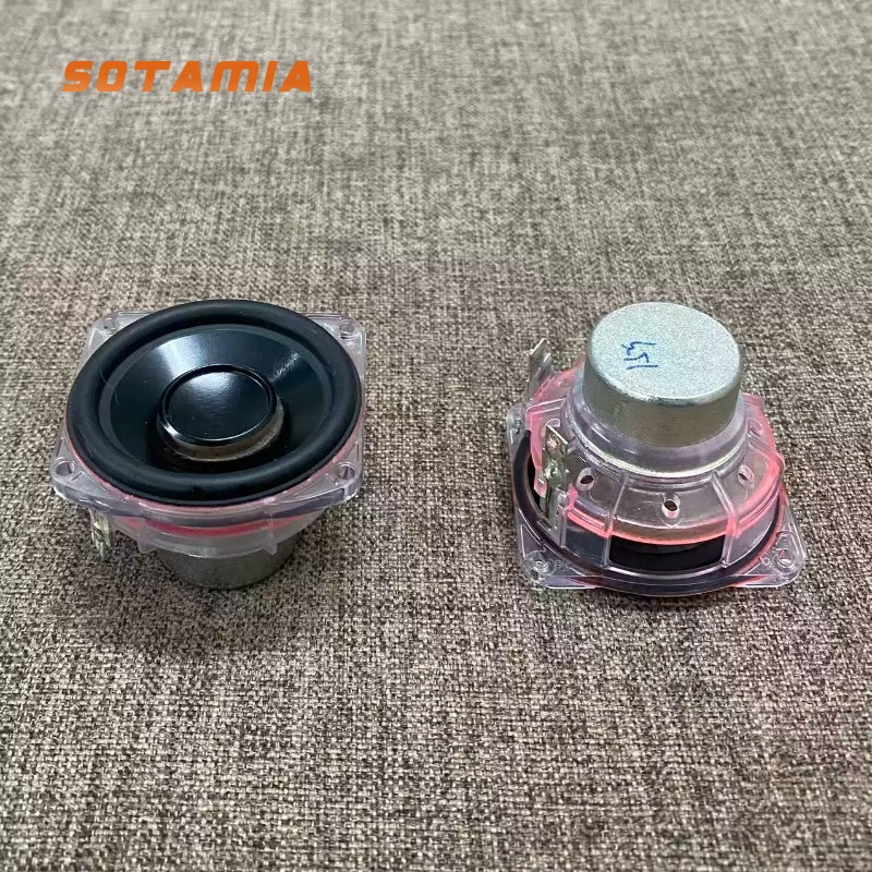 Soundbar Bluetooth Home - SOTAMIA 2Pcs 크리스탈 스피커 1.5 인치
