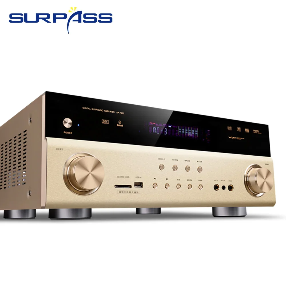 Home Cinema Bluetooth 5.1 - 홈 시어터 오디오 앰프 6 채널