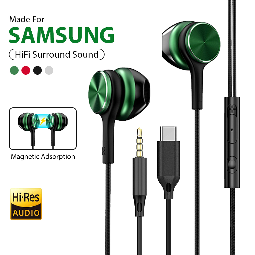 Home Cinema Amazon - 타입 C 유선 헤드폰 HiFi 스테레오