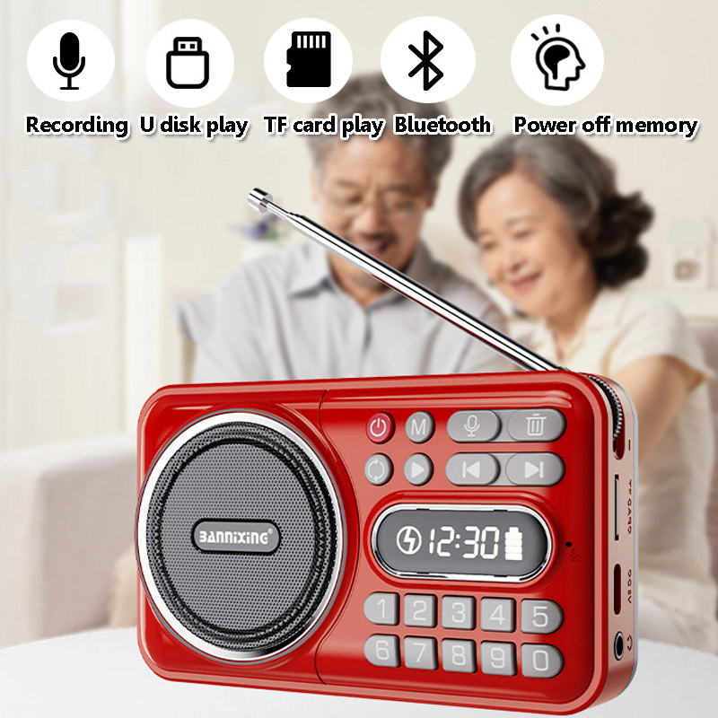 Soundbar Bluetooth Home - 미니 포켓 FM 라디오, 최고의 수신