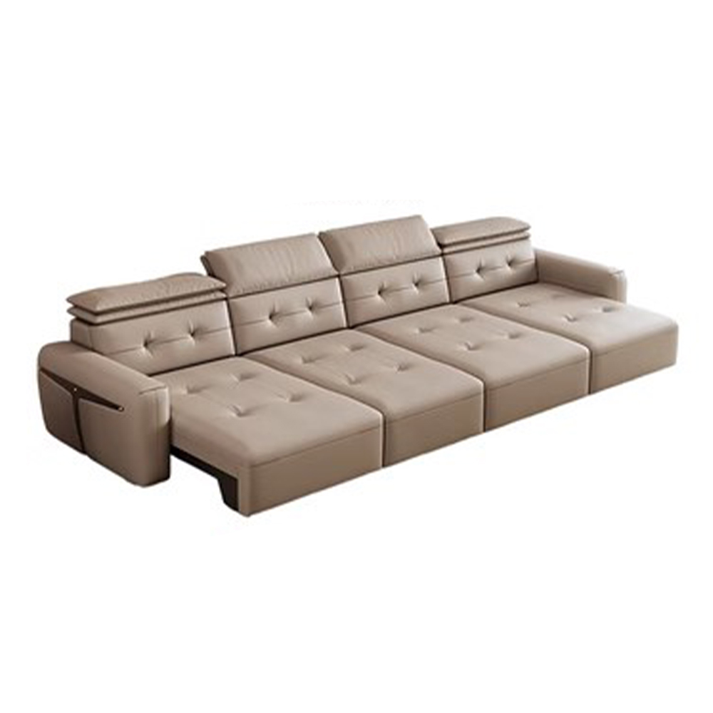 Home Cinema Furniture - MINGDIBAO 정품 가죽 전동 컨버터블 소파