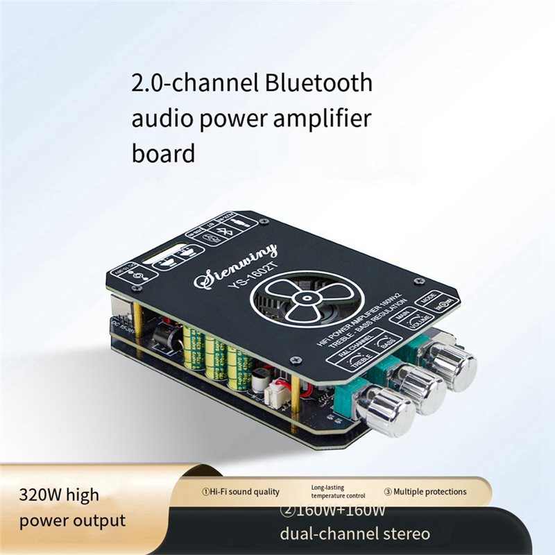 YS-1602T 2.0CH 블루투스 5.1 앰프 보드  - Home Cinema Bluetooth 5.1 리뷰 및 가격