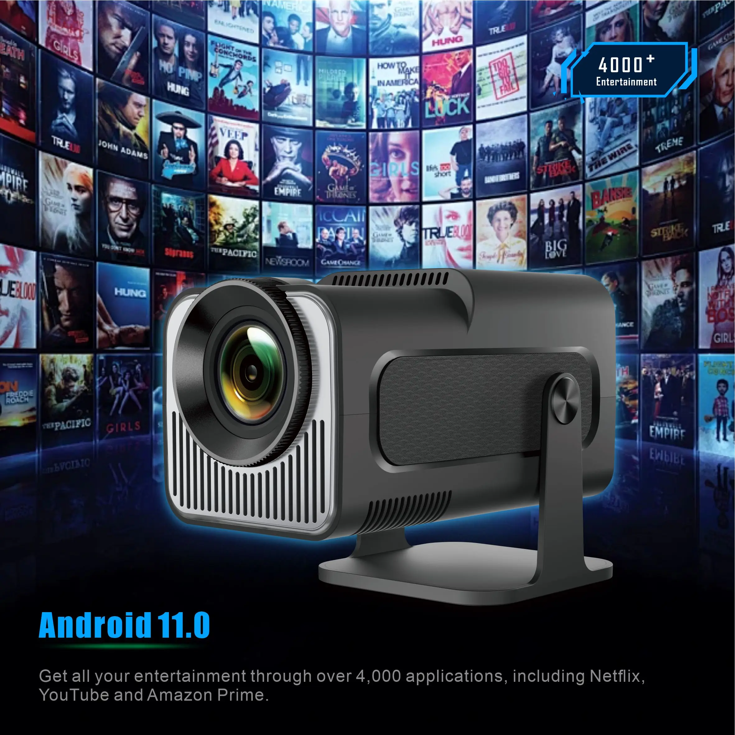 살랑에 HY320 미니 안드로이드 14.0 프로젝터 L - Home Cinema Entertainment 리뷰 및 가격