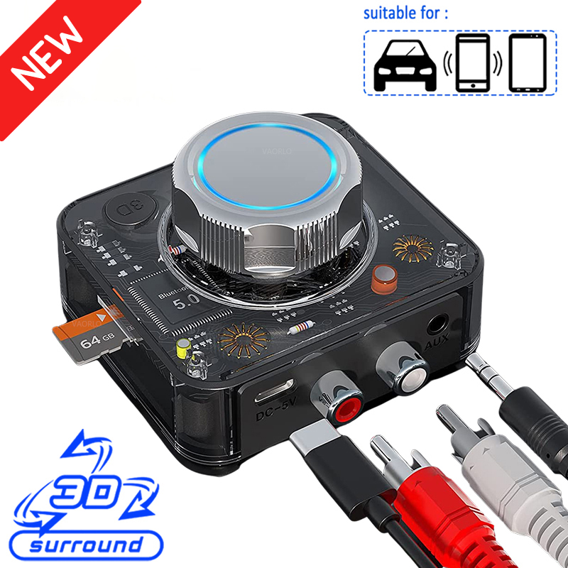 블루투스 5.0 오디오 수신기 3D 스테레오 음악 무선 - Home Cinema Bluetooth 5.1 리뷰 및 가격
