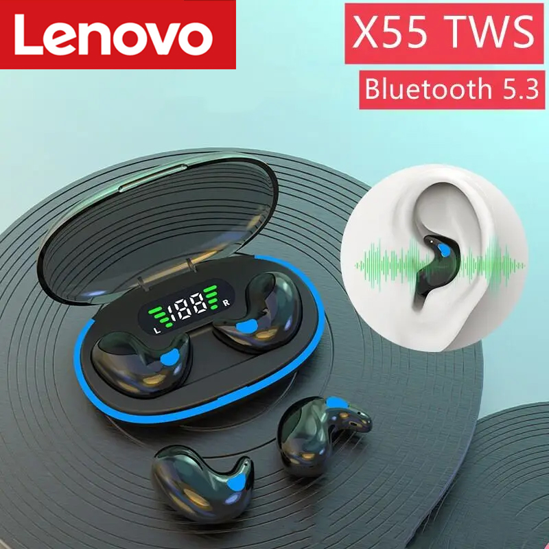 레노버 X55 TWS 미니 이어팟 BT5.3 무선 이어 - Home Cinema Amazon 리뷰 및 가격