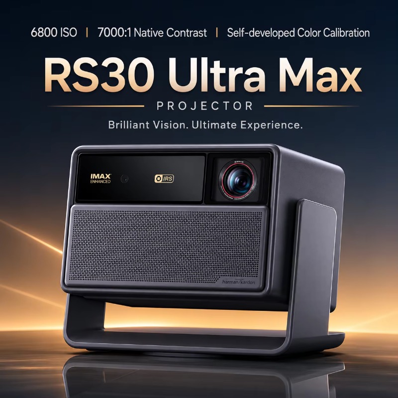 맥스 4K UHD 프로젝터 6800 ISO 루멘스 스마 - Home Cinema Harman Kardon 리뷰 및 가격