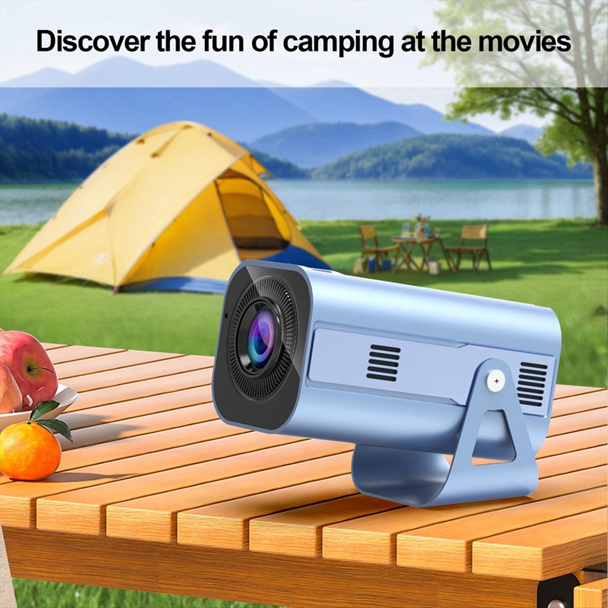 WiFi6 블루투스 4K HD 프로젝터가 탑재된 휴대용 - Home Cinema Uk 리뷰 및 가격