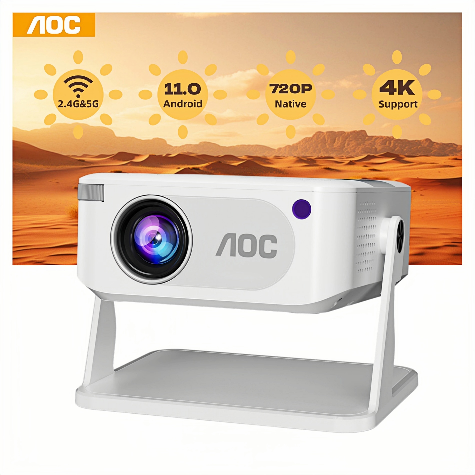 AOC HA109-PRO 휴대용 프로젝터 네이티브 72 - Home Cinema Entertainment 리뷰 및 가격