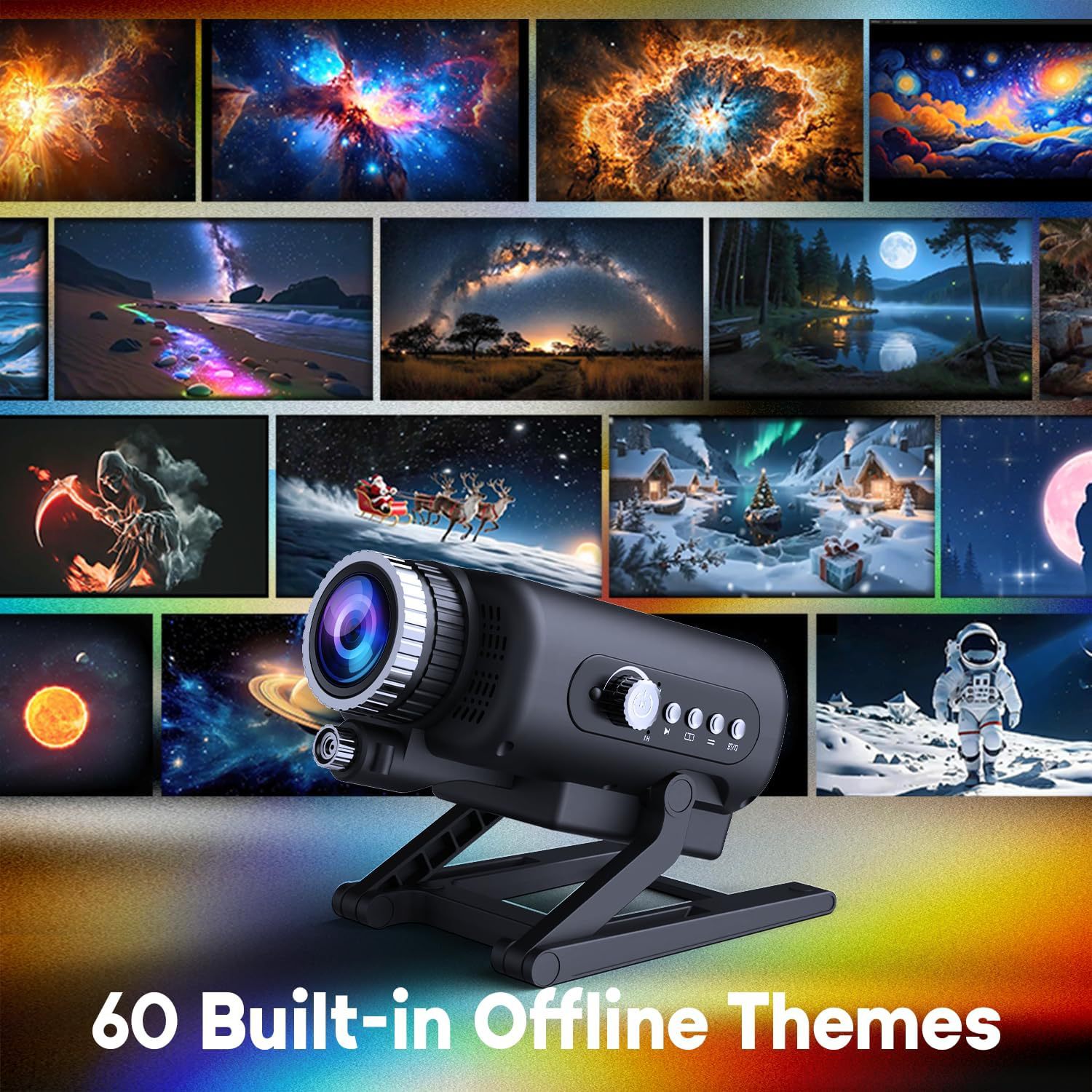 3D 갤럭시 프로젝터 조명, 60가지 다이내믹 장면,  - Home Cinema Uk 리뷰 및 가격