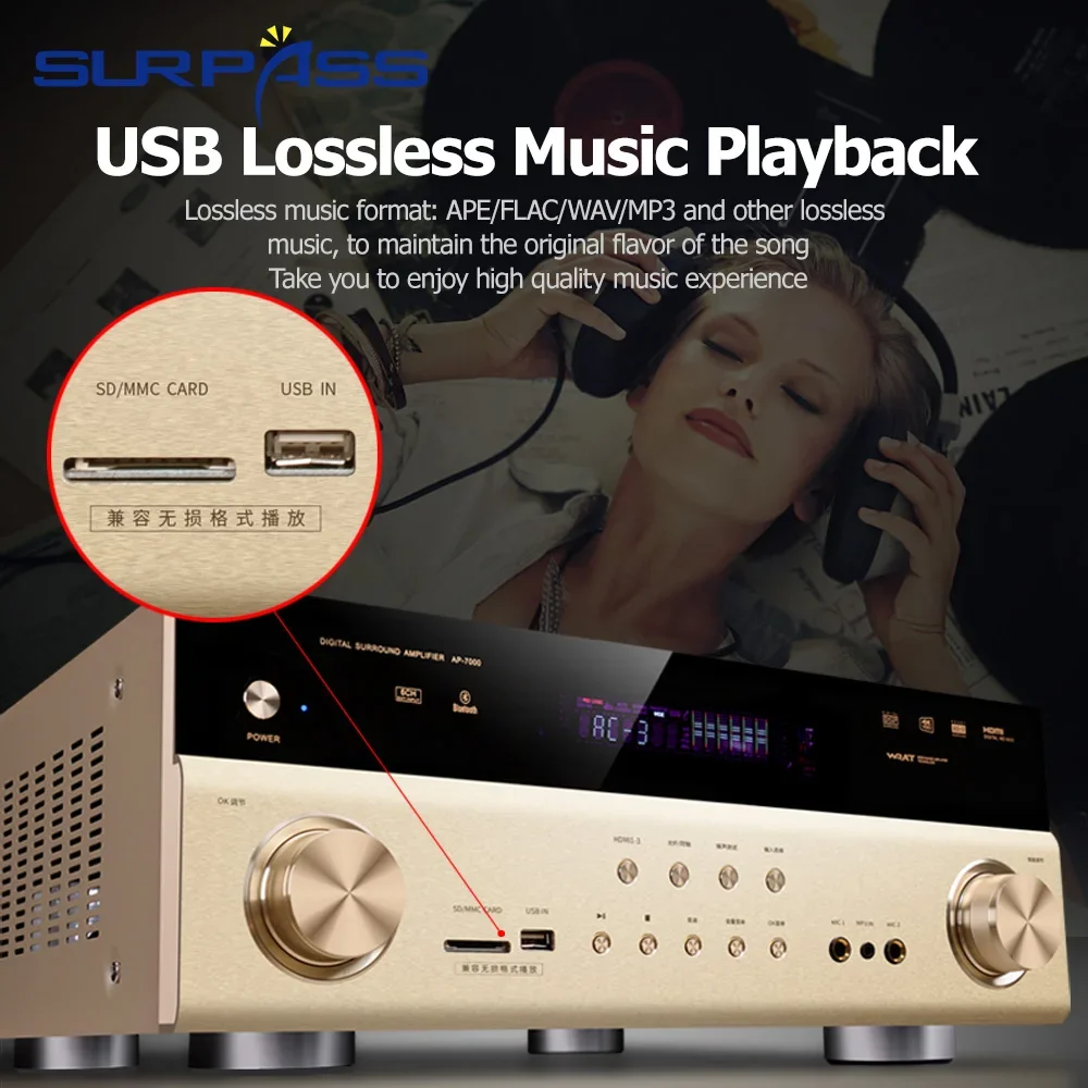 홈 시어터 오디오 앰프 6 채널 Bluetooth Hi - Home Cinema Bluetooth 5.1 리뷰 및 가격
