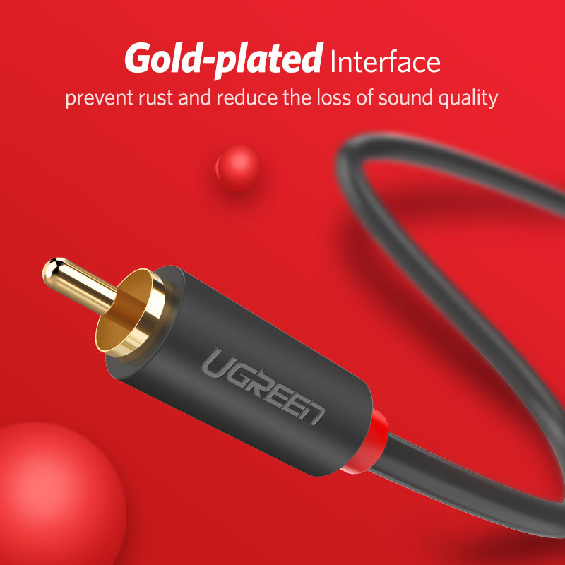UGREEN-2RCA to 2 RCA Male to M - Home Cinema Furniture 리뷰 및 가격