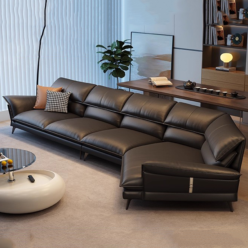 진짜 가죽 럭셔리 이탈리아 소파 북유럽 모던 시네마 침 - Home Cinema Furniture 리뷰 및 가격