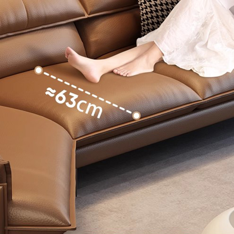 진짜 가죽 럭셔리 이탈리아 소파 북유럽 모던 시네마 침 - Home Cinema Furniture 리뷰 및 가격