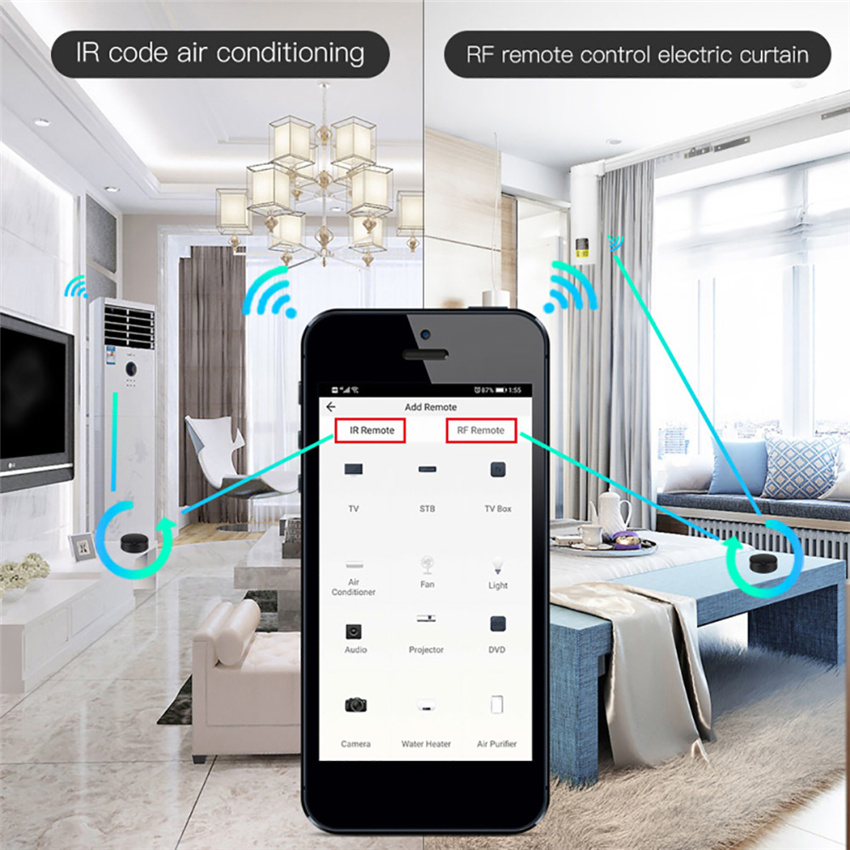 Tuya 스마트 RF IR 원격 제어 WiFi 스마트  - Home Cinema Setup 리뷰 및 가격