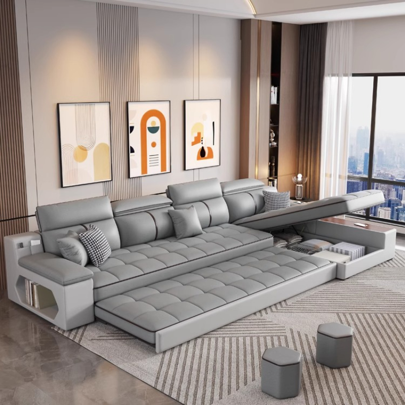 작은 아파트용 안락의자 소파 침대 수납 편안한 직선형  - Home Cinema Furniture 리뷰 및 가격
